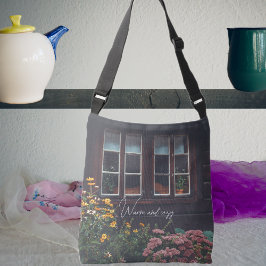 田舎庭付きカントリーコテージ クロスボディバッグ