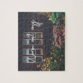 田舎庭付きカントリーコテージ ジグソーパズル (縦)