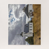 田舎教会 ジグソーパズル (縦)