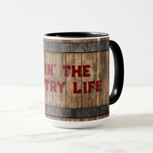 田舎暮らし マグカップ (正面右)