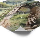 田舎橋の囁き ポスター (角)