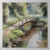 田舎橋の囁き ポスター (正面)