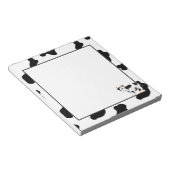 田舎牛のおもしろい漫画のメモ帳 ノートパッド (アングル)