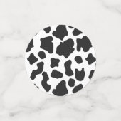 田舎牛のパターン コンフェッティ (スモール正面)