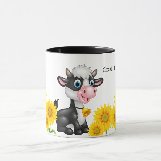 田舎牛のマグ マグカップ (中央)