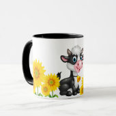 田舎牛のマグ マグカップ (正面左)