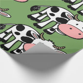 田舎牛の包装紙 ラッピングペーパー (角)