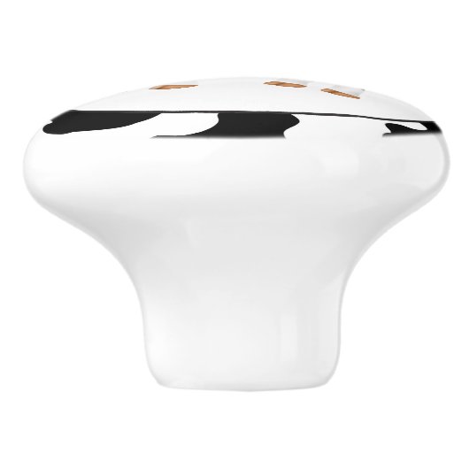 田舎牛の漫画のセラミックノブ セラミックノブ (側面)