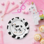 田舎牛パーティー紙プレート ペーパープレート (パーティー)