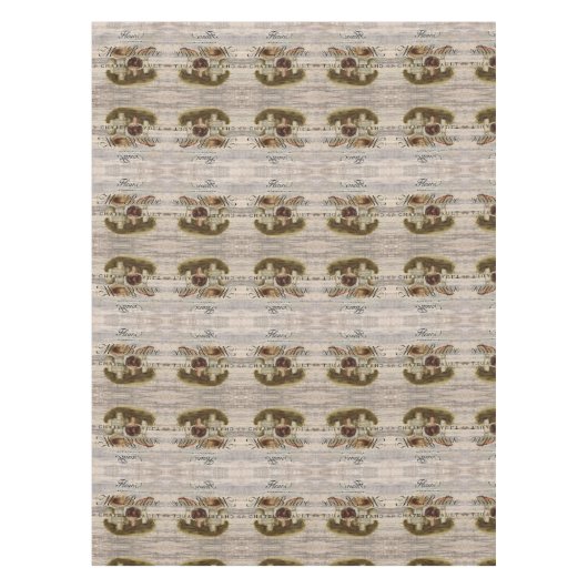 田舎田舎フランスのの童話の森のキノコ テーブルクロス (正面)