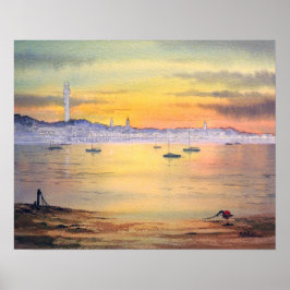 田舎町の印象 ポスター