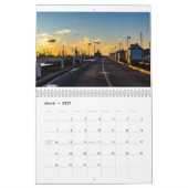 田舎町 カレンダー (3月 2027)