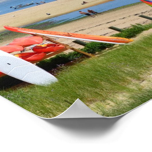 田舎町 ポスター (角)