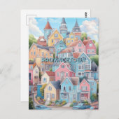 田舎町MA ポストカード (正面/裏面)