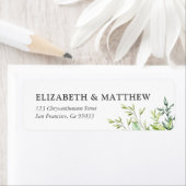 田舎素朴の木と木結婚葉の復活 ラベル (インサイチュ)