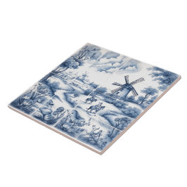 田舎素朴の藍瓦 タイル