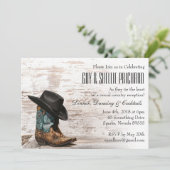 田舎結婚式 招待状 (スタンド正面)