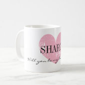 田舎者の嫁入りマグになって下さい コーヒーマグカップ (正面左)