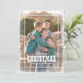 田舎西メリークリスマス シーズンカード (スタンド正面)