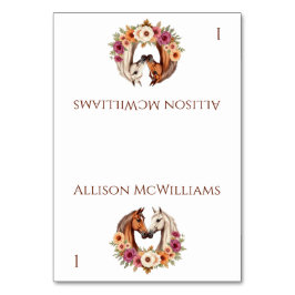 田舎西洋馬 – テーブルナンバー