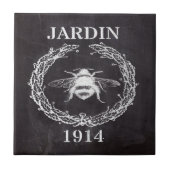 田舎農家フランスのの黒板ヴィンテージ タイル (正面)