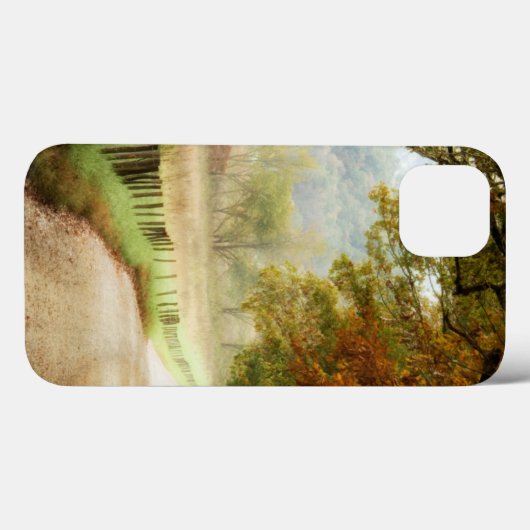 田舎道の秋 Case-Mate iPhoneケース (裏面 (横))