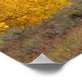 田舎道の羊 ポスター (角)