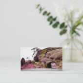 田舎道トンネル 名刺 (スタンド正面)