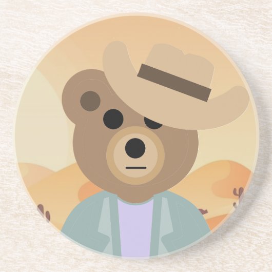 田舎道 コースター (正面)