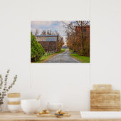 田舎道 ポスター (キッチン)