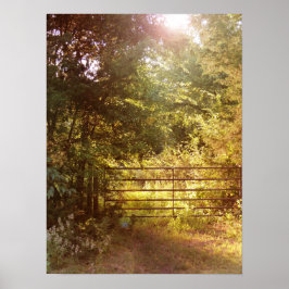 田舎門を通って ポスター