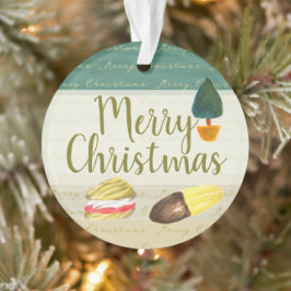 田舎風なあったかビスケットクッキー クリスマス アクリル オーナメント