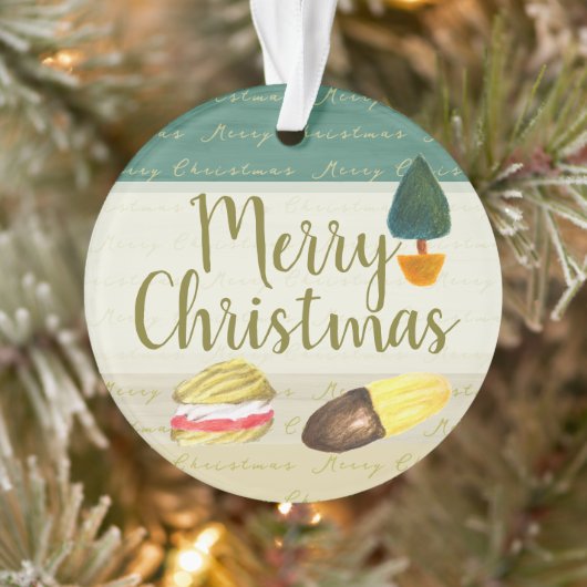 田舎風なあったかビスケットクッキー クリスマス アクリル オーナメント (ツリー)