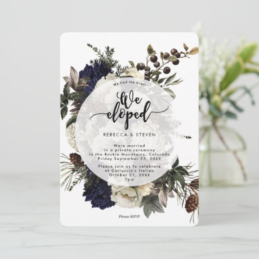 田舎風の冬は私たちの招きをかき集めた 招待状 (スタンド正面)