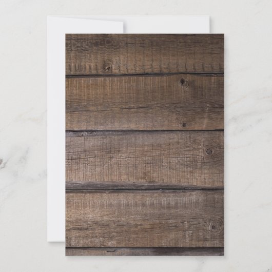 田舎風の前夜祭 招待状 (裏面)