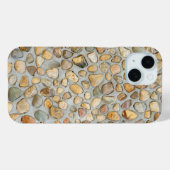 田舎風の小石石積みウォール Case-Mate iPhoneケース (裏面 (横))