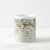 田舎風の濃厚な花柄マグカップ | カントリーライフ コーヒーマグカップ (中央)