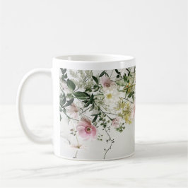 田舎風の濃厚な花柄マグカップ | カントリーライフ コーヒーマグカップ