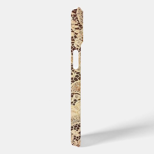 田舎風の田舎のレースのカスタマイズ可能なメイソンジャー Case-Mate iPhoneケース (裏面 / 右)