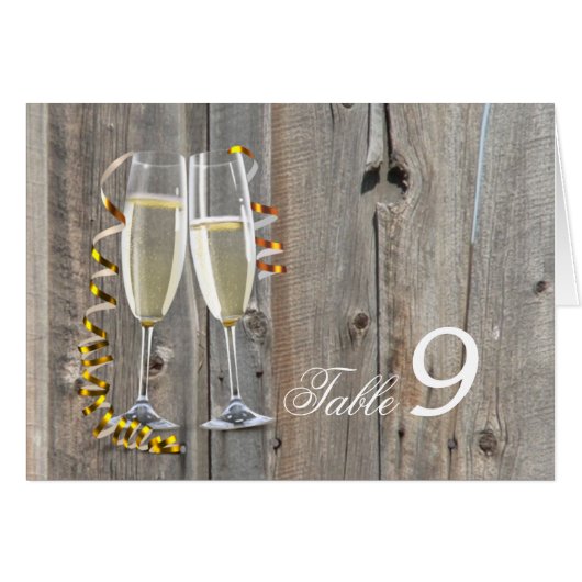 田舎風の納屋の木材シャンパン西部の田舎結婚式 (正面横)