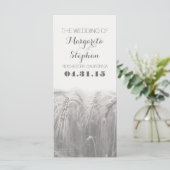 田舎風の結婚式 プログラム (スタンド正面)