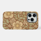 田舎風の花の喜び iPhoneケース (裏面横)