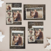 田舎風クリスマスイルミネーションの写真 シーズンカード