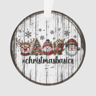 田舎風クリスマス オーナメント