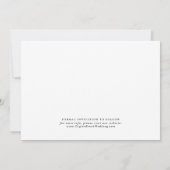 田舎風スクリプト4枚写真コラージュ・Save The Date セーブザデート (裏面)