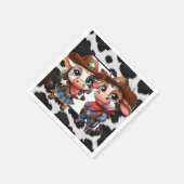 田舎風バーベキュー スタンダードカクテルナプキン (角)