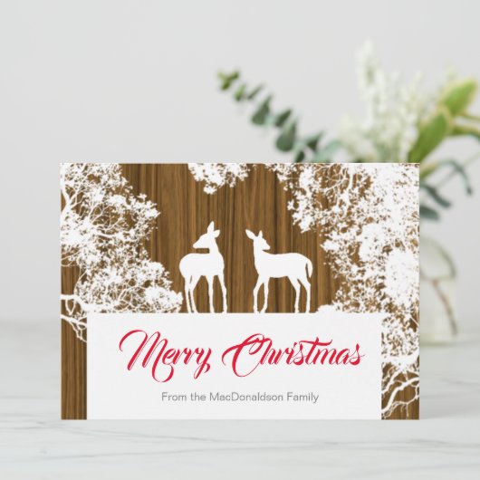 田舎風モダンのクリスマス (スタンド正面)