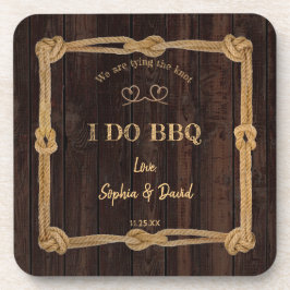 田舎風ロープ ウェディング 結婚するんだ BBQ コースター