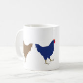 田舎鶏マグ コーヒーマグカップ (正面左)
