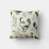 田舎鶏5 クッション (正面)